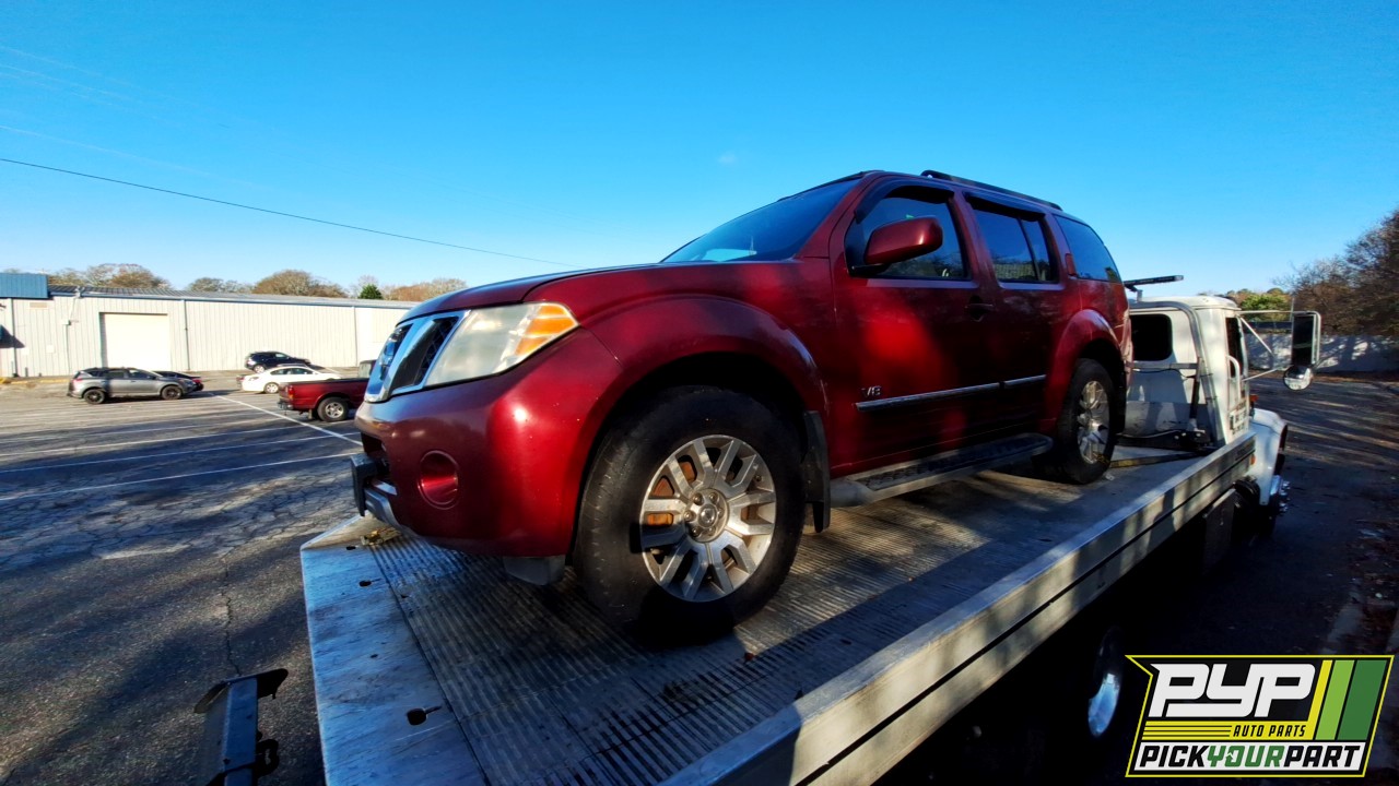 2008 NISSAN PATHFINDER partes disponibles