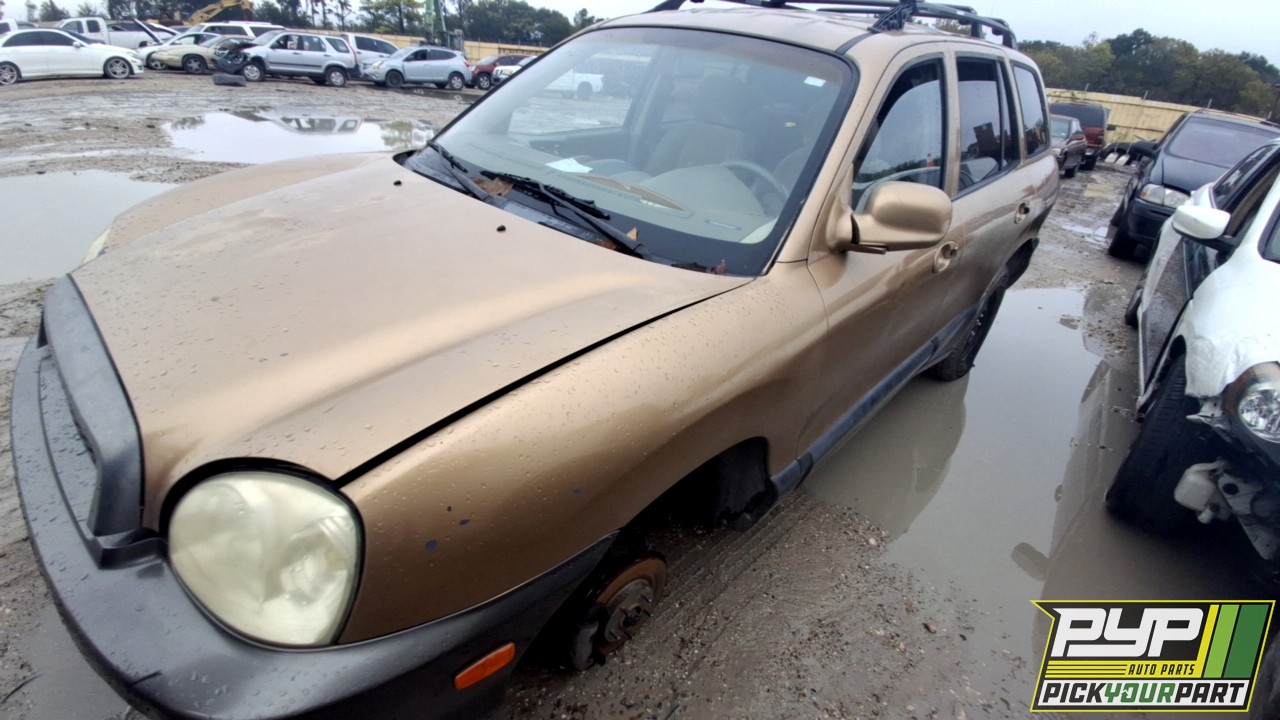 2004 HYUNDAI SANTA FE partes disponibles