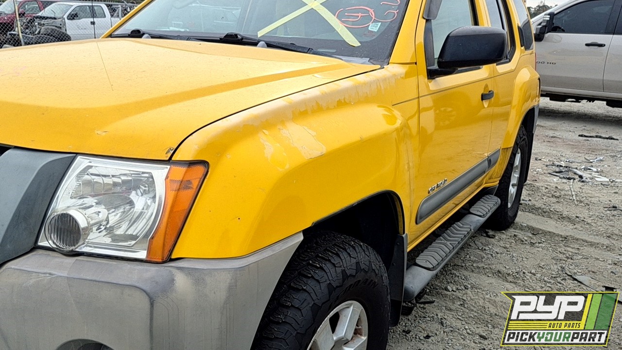 2006 NISSAN XTERRA partes disponibles