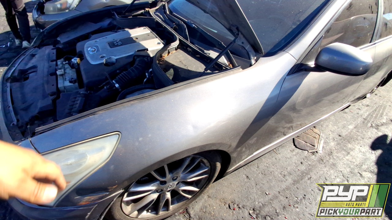 2007 INFINITI G35 partes disponibles