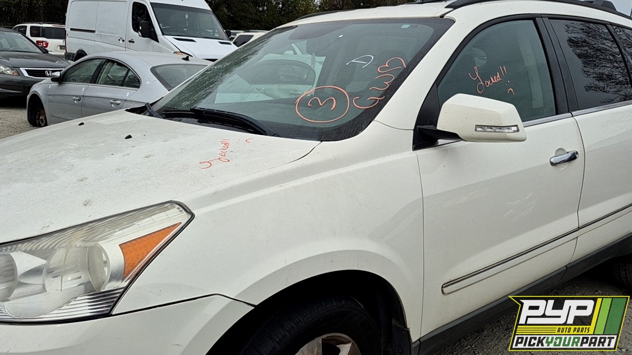 2012 CHEVROLET TRAVERSE partes disponibles