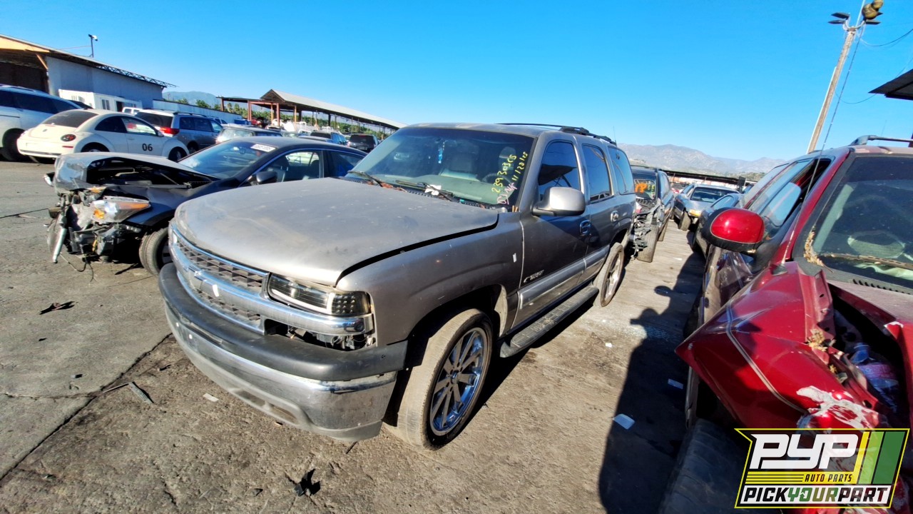 2001 CHEVROLET TAHOE partes disponibles