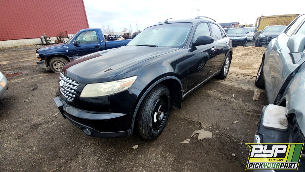 2004 INFINITI FX35 partes disponibles