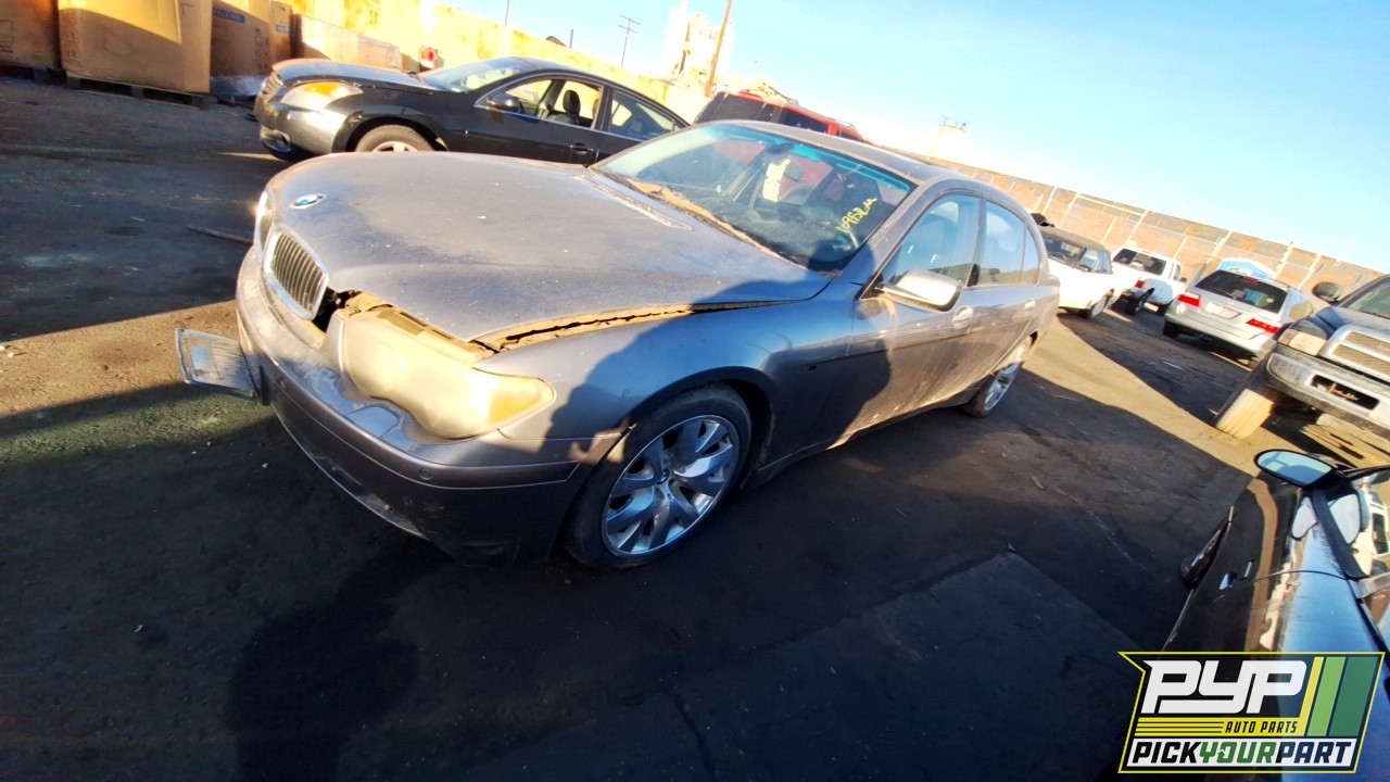 2003 BMW 745LI partes disponibles