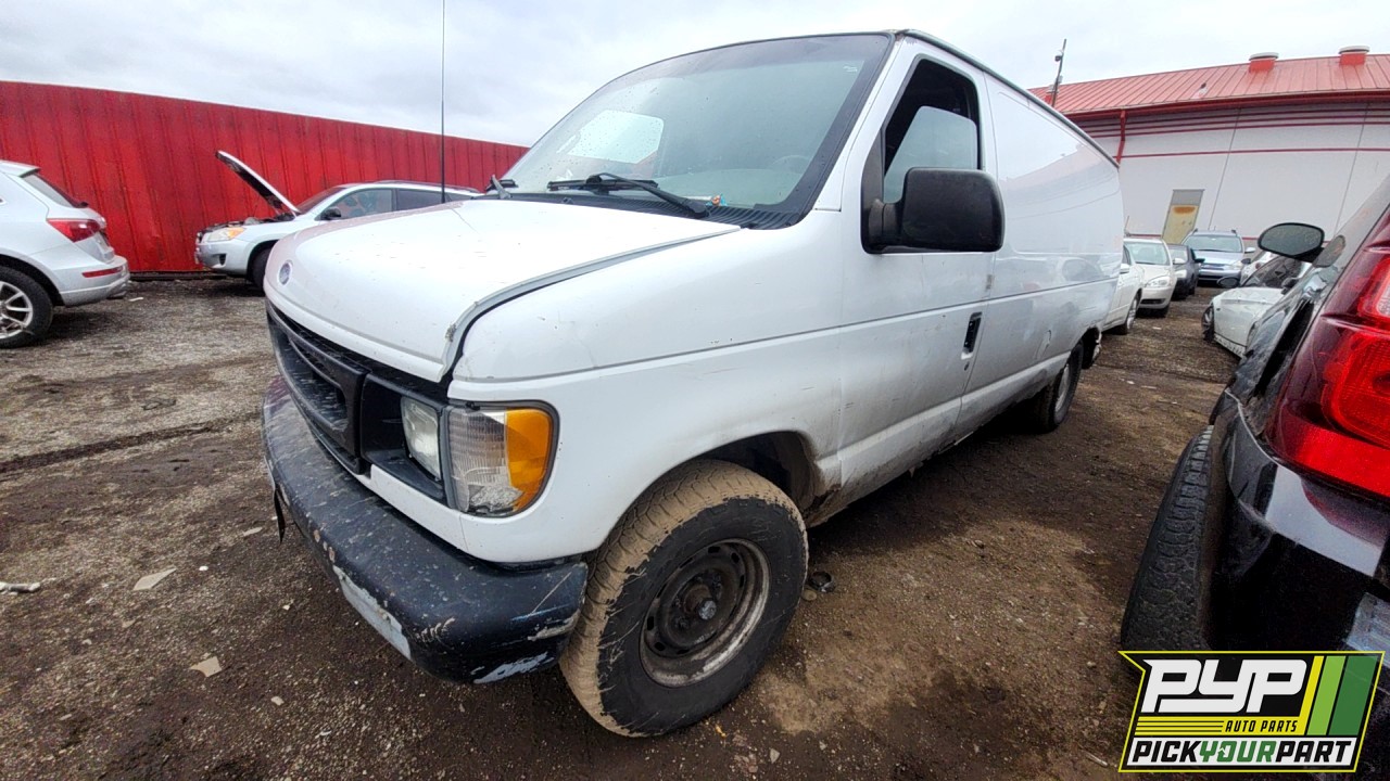 2002 FORD E-150 ECONOLINE partes disponibles