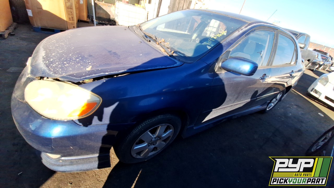 2004 TOYOTA COROLLA available for parts