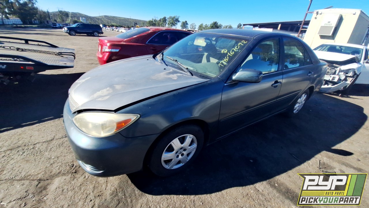 2002 TOYOTA CAMRY partes disponibles
