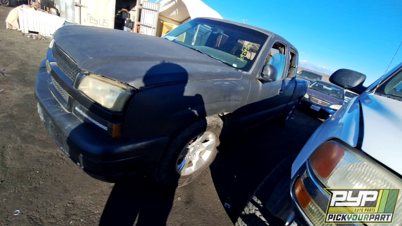 2004 CHEVROLET SILVERADO 1500 available for parts