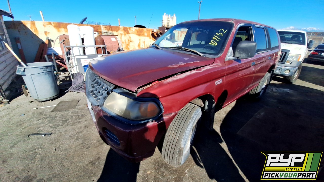 2000 MITSUBISHI MONTERO SPORT partes disponibles