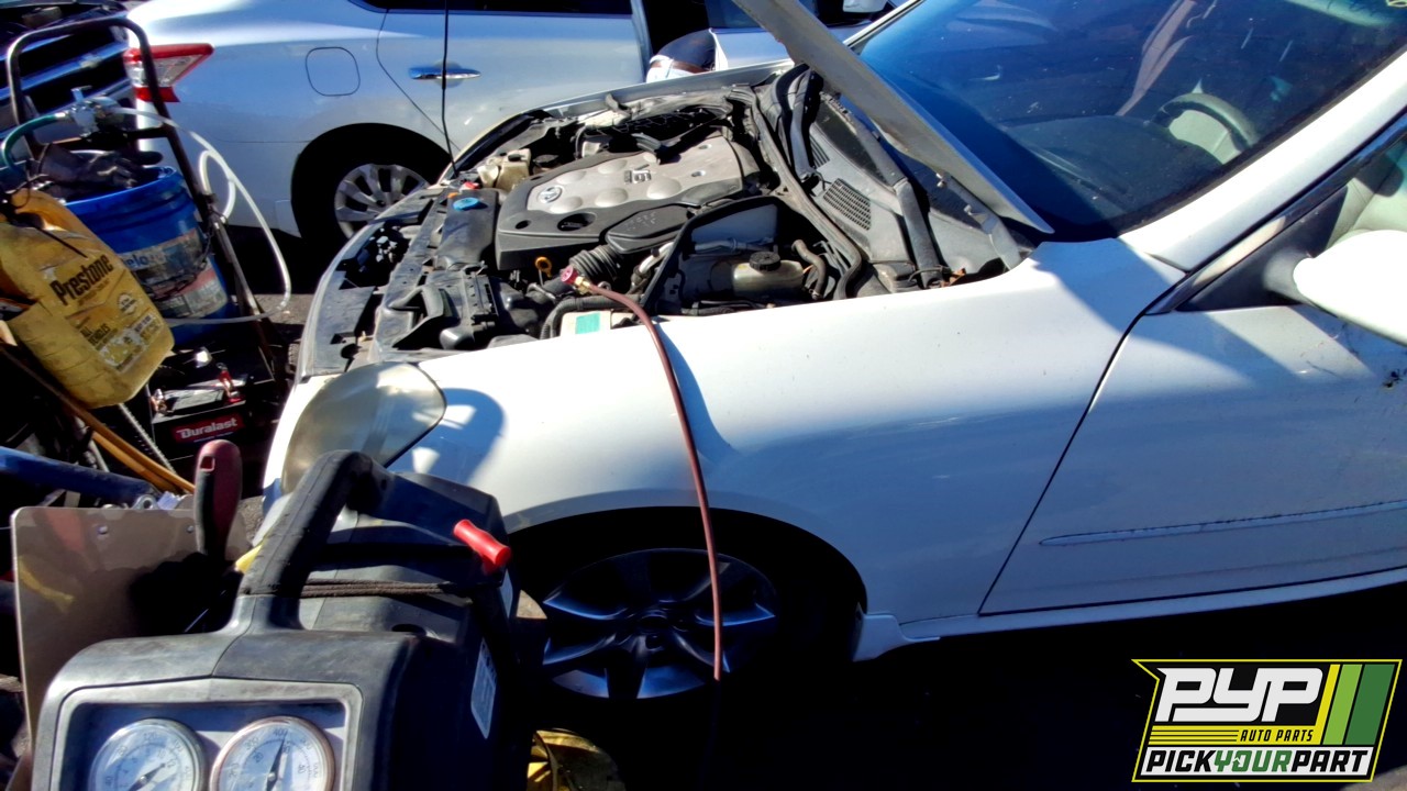 2006 INFINITI G35 partes disponibles