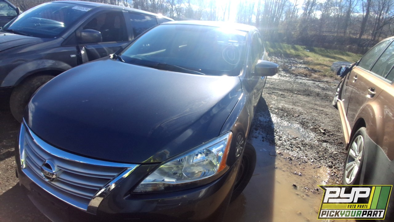 2014 NISSAN SENTRA partes disponibles