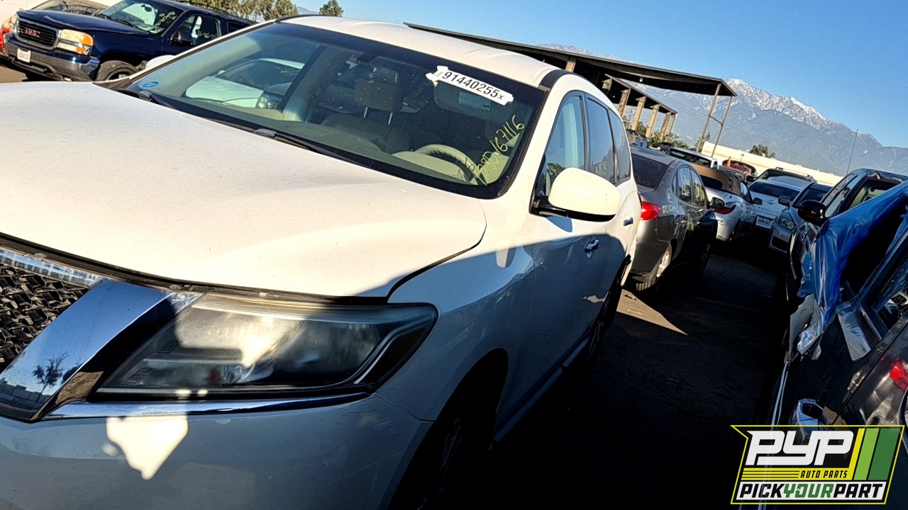 2013 NISSAN PATHFINDER partes disponibles