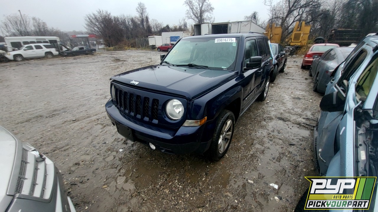 2014 JEEP PATRIOT available for parts