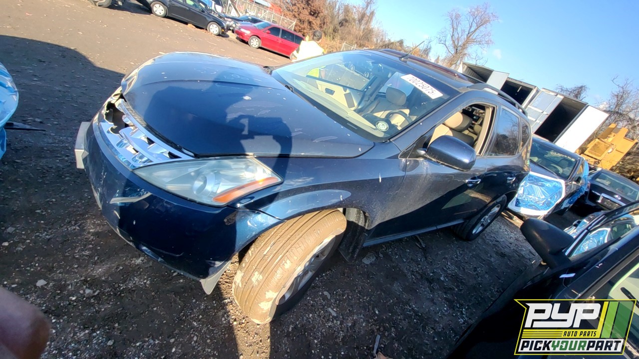2004 NISSAN MURANO available for parts