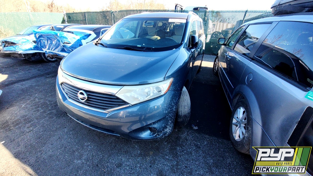 2012 NISSAN QUEST available for parts