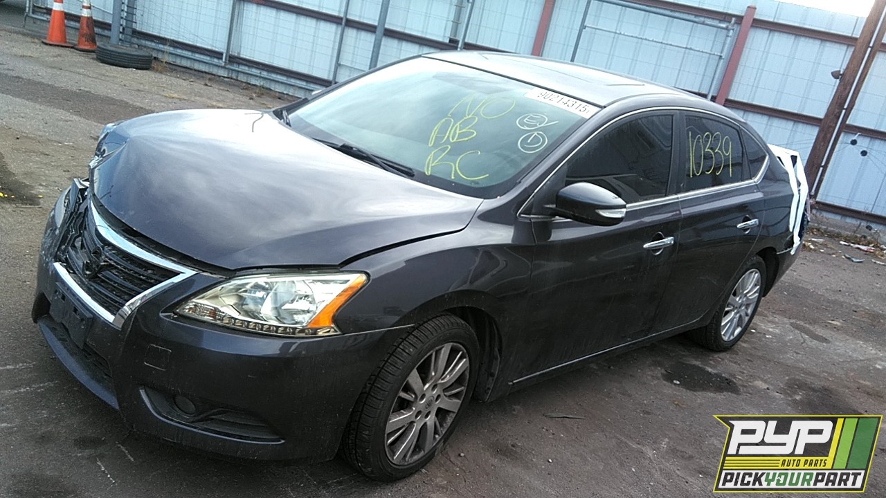 2014 NISSAN SENTRA partes disponibles