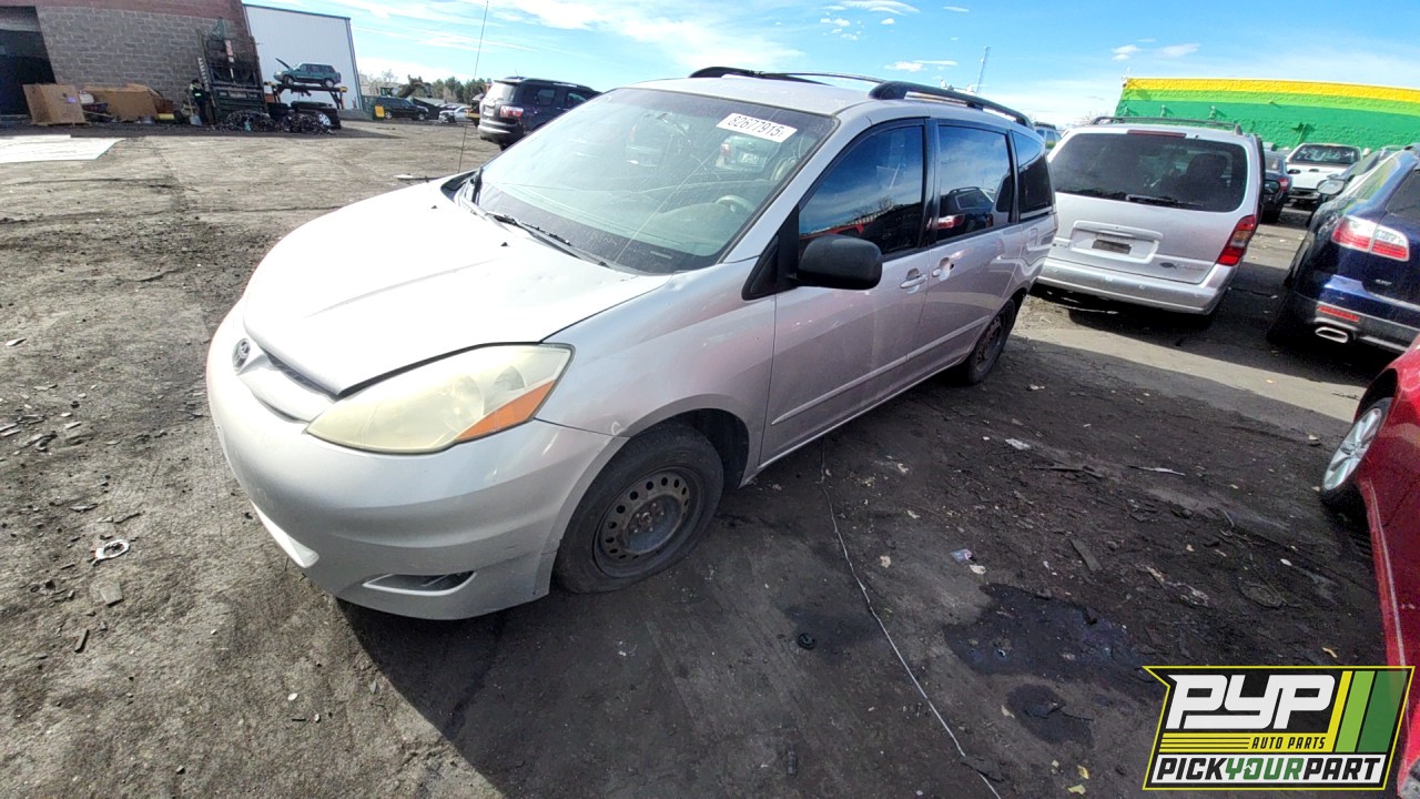 2006 TOYOTA SIENNA partes disponibles