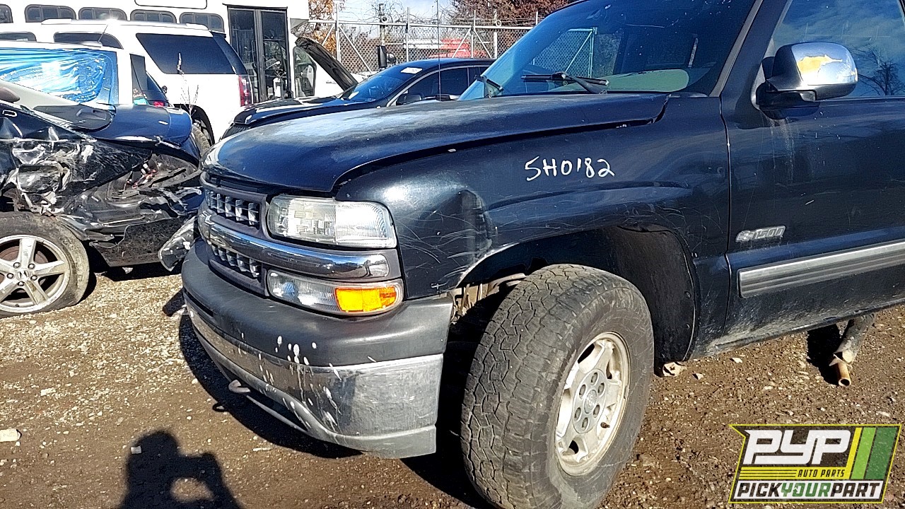 2000 CHEVROLET SILVERADO 1500 partes disponibles