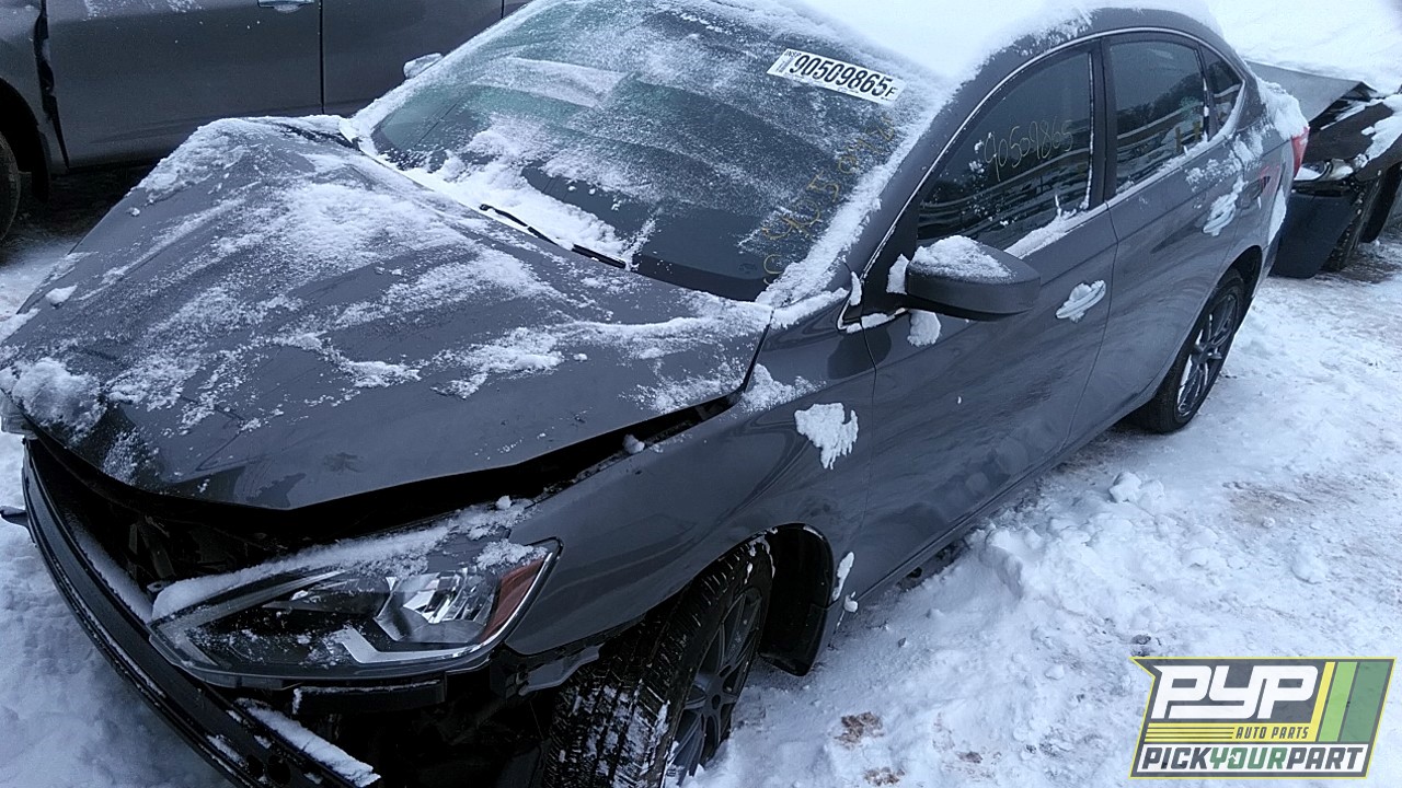 2017 NISSAN SENTRA partes disponibles