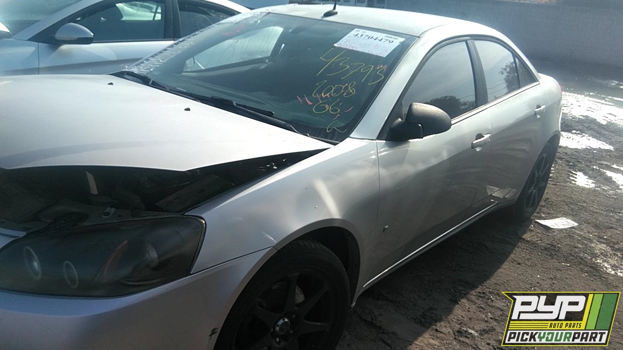 2008 PONTIAC G6 available for parts
