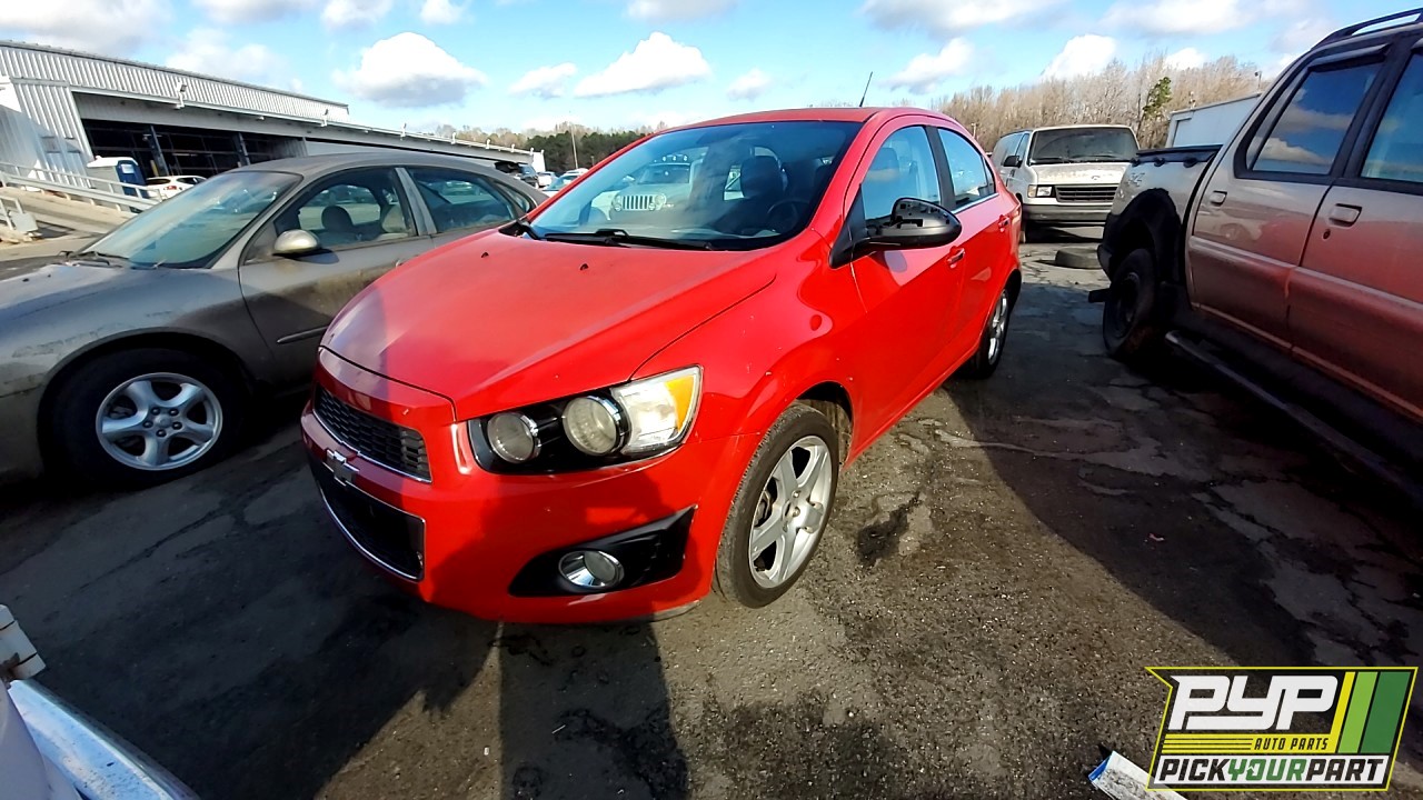2012 CHEVROLET SONIC available for parts