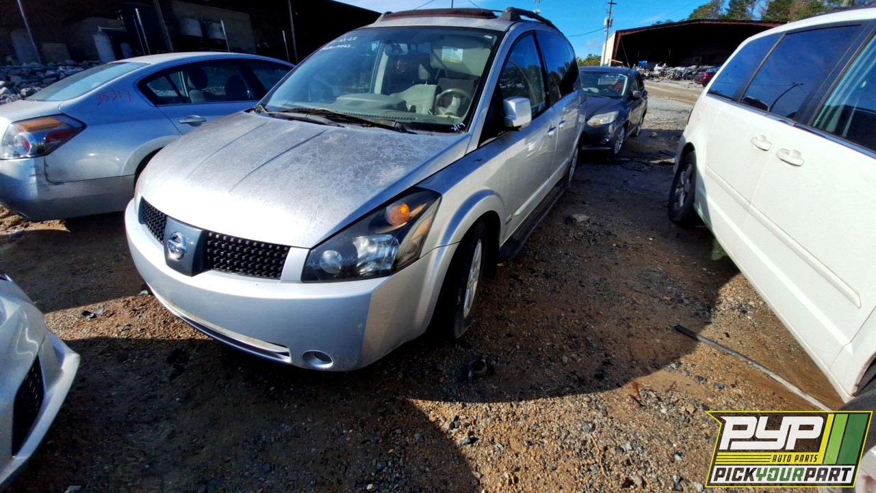 2006 NISSAN QUEST partes disponibles