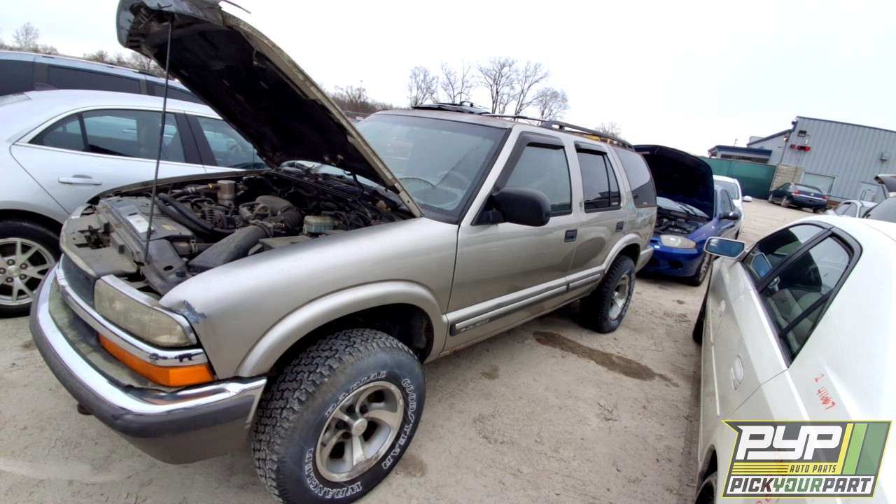 2000 CHEVROLET BLAZER partes disponibles