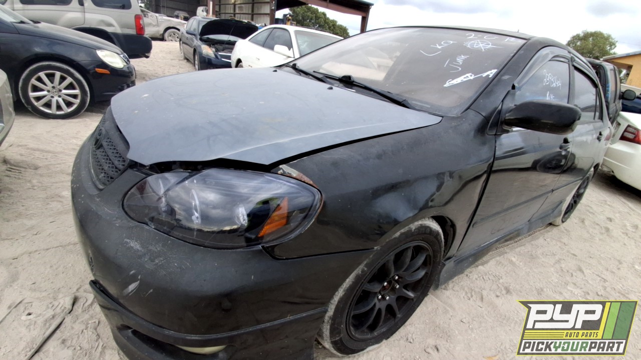 2005 TOYOTA COROLLA partes disponibles