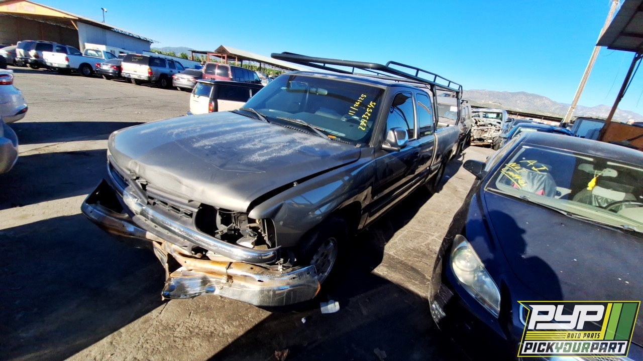 2002 CHEVROLET SILVERADO 1500 available for parts