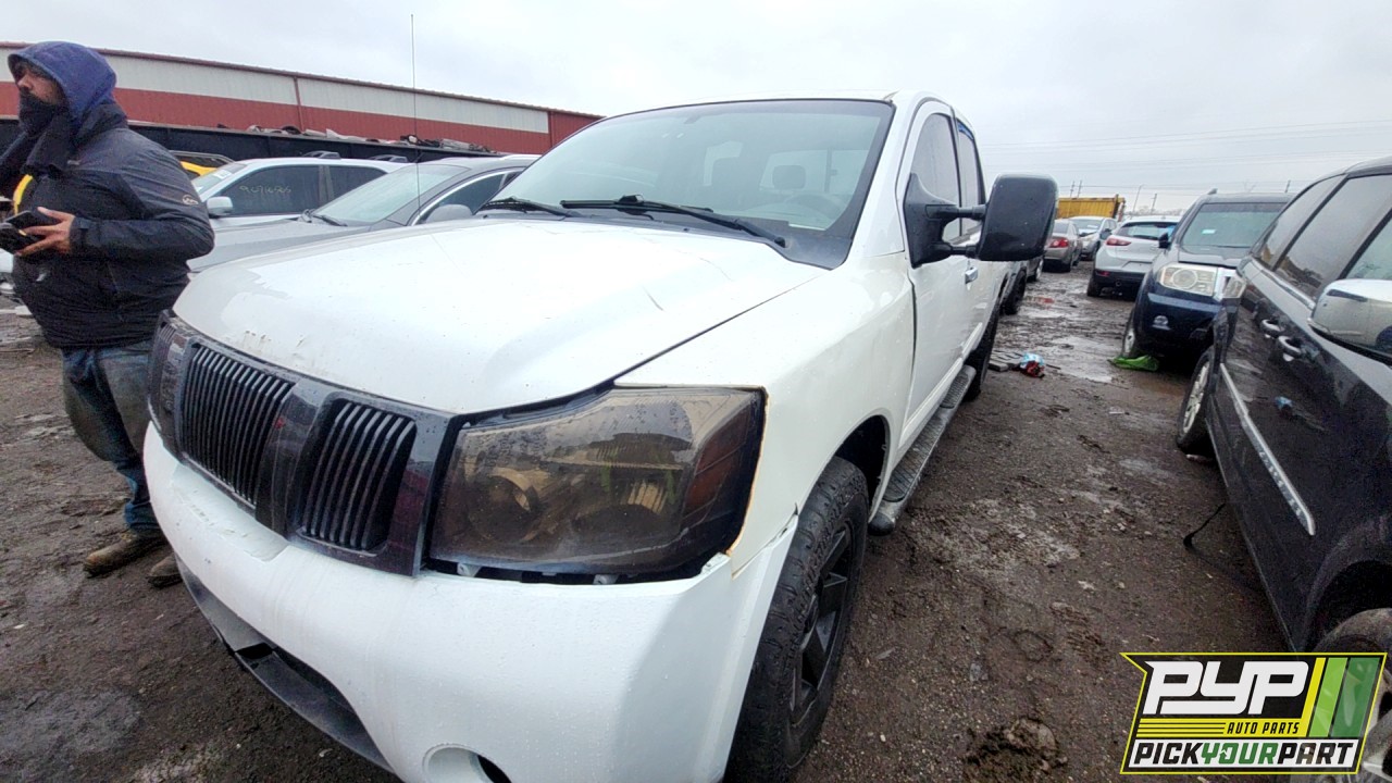 2004 NISSAN TITAN partes disponibles