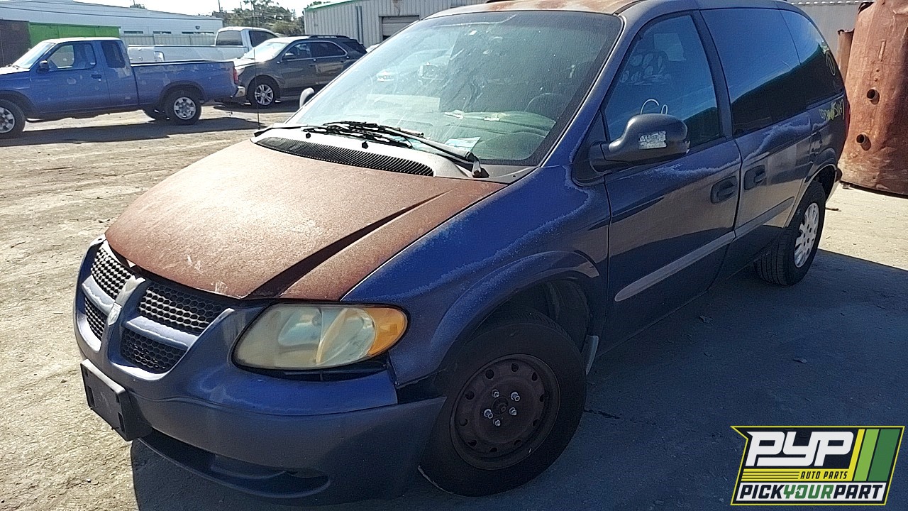 2002 DODGE CARAVAN partes disponibles