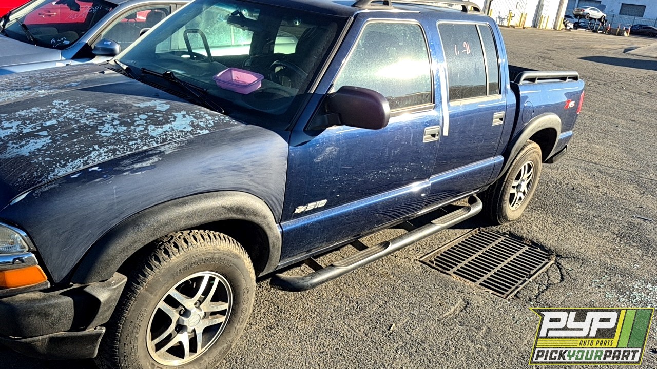 2003 CHEVROLET S10 partes disponibles