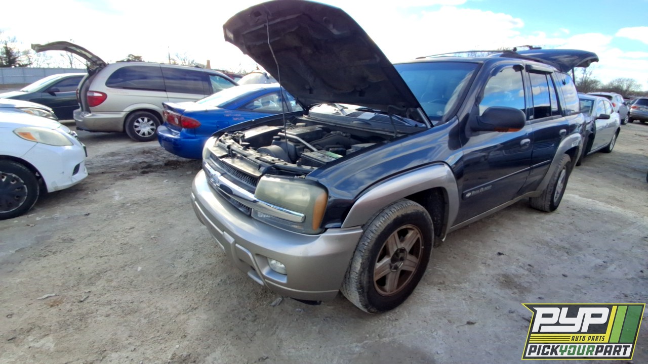 2003 CHEVROLET TRAILBLAZER partes disponibles