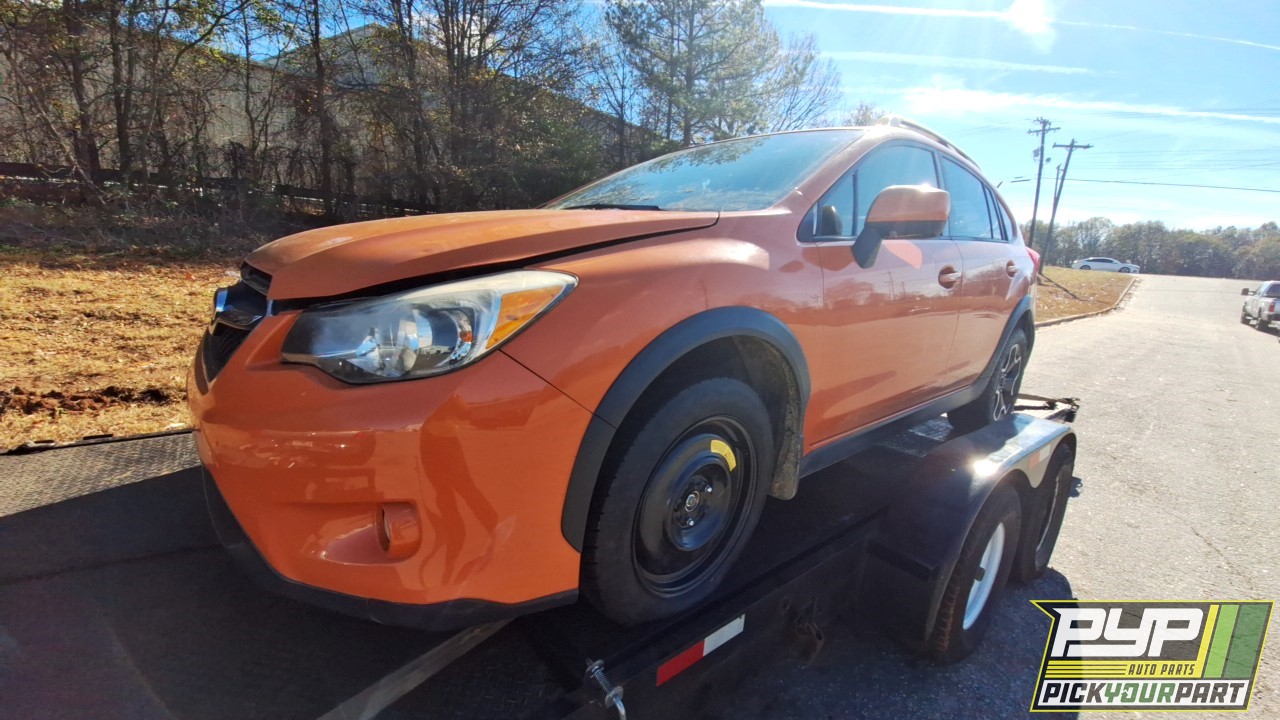 2013 SUBARU XV CROSSTREK partes disponibles