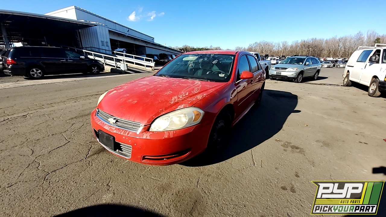 2010 CHEVROLET IMPALA partes disponibles