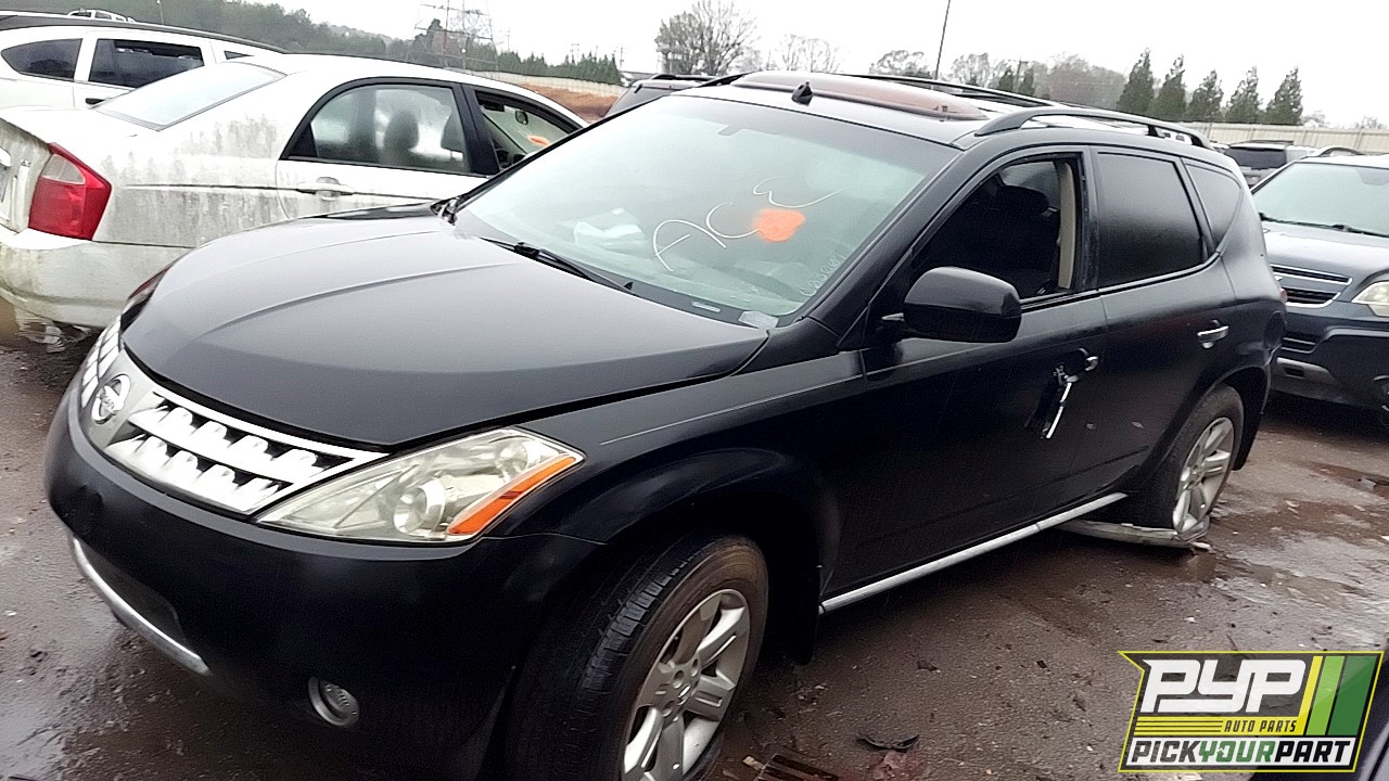 2007 NISSAN MURANO partes disponibles