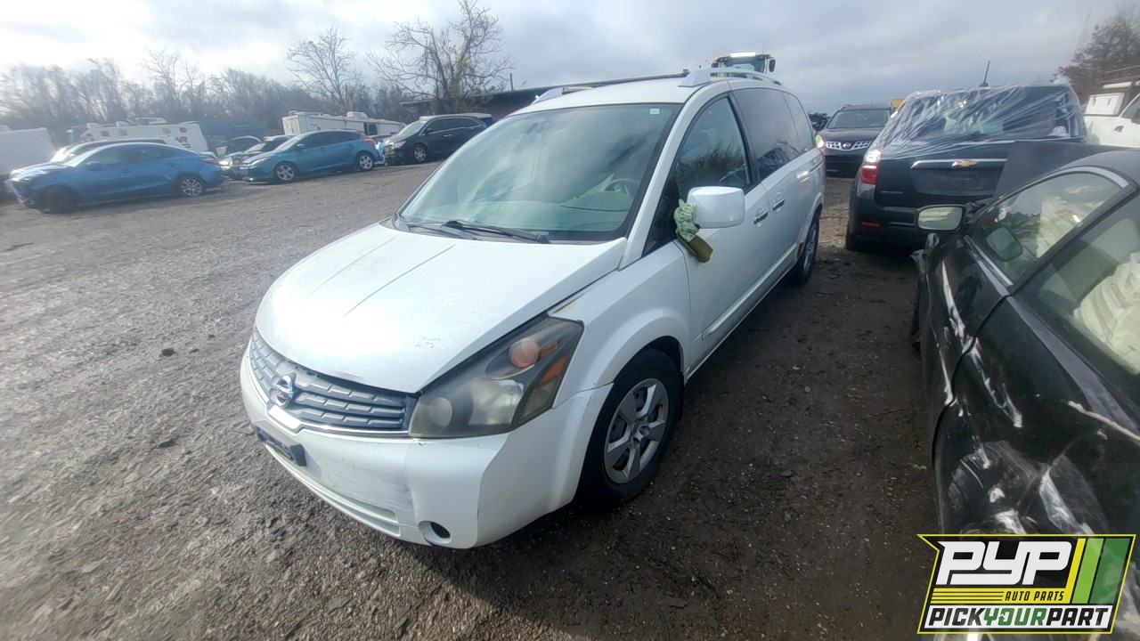 2009 NISSAN QUEST available for parts