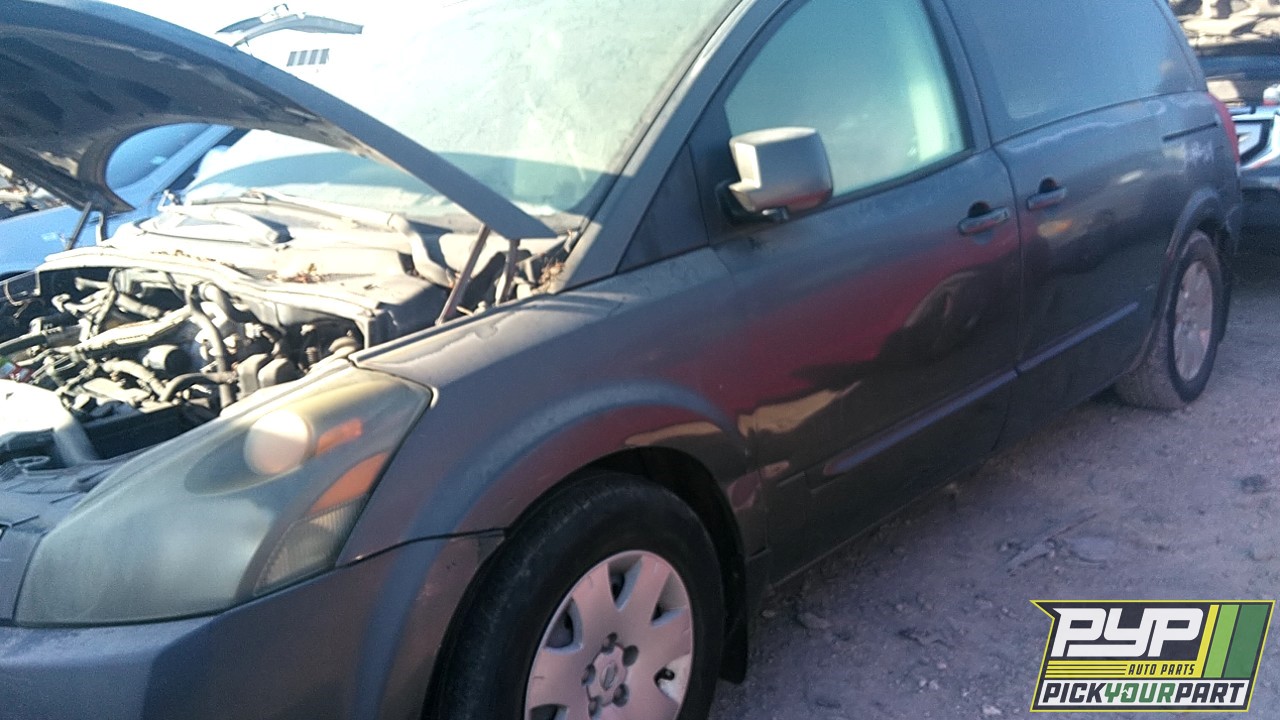 2004 NISSAN QUEST available for parts