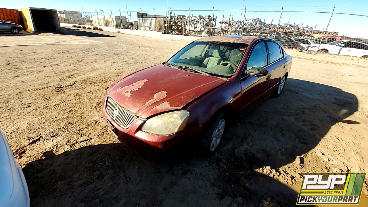 2003 NISSAN ALTIMA partes disponibles
