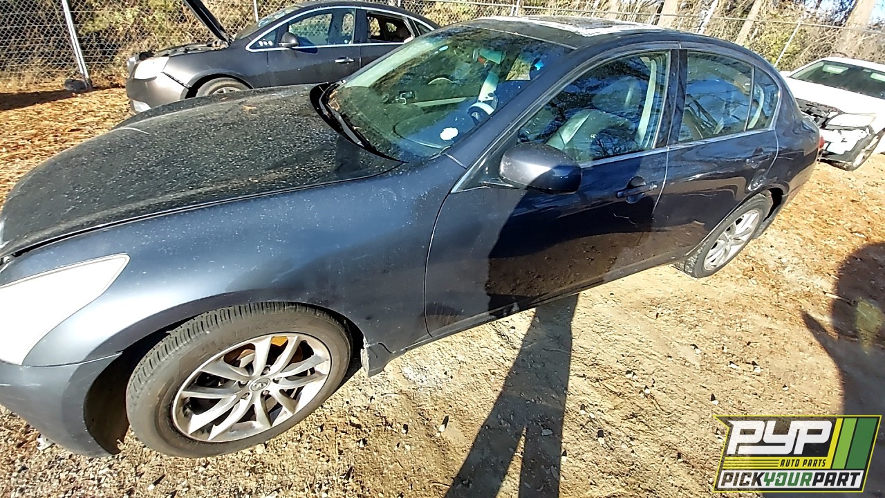 2008 INFINITI G35 partes disponibles
