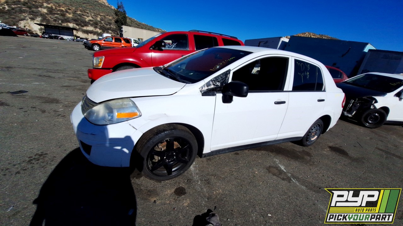 2009 NISSAN VERSA partes disponibles