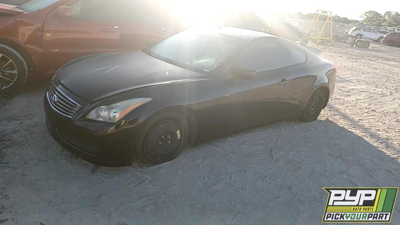 2009 INFINITI G37 available for parts