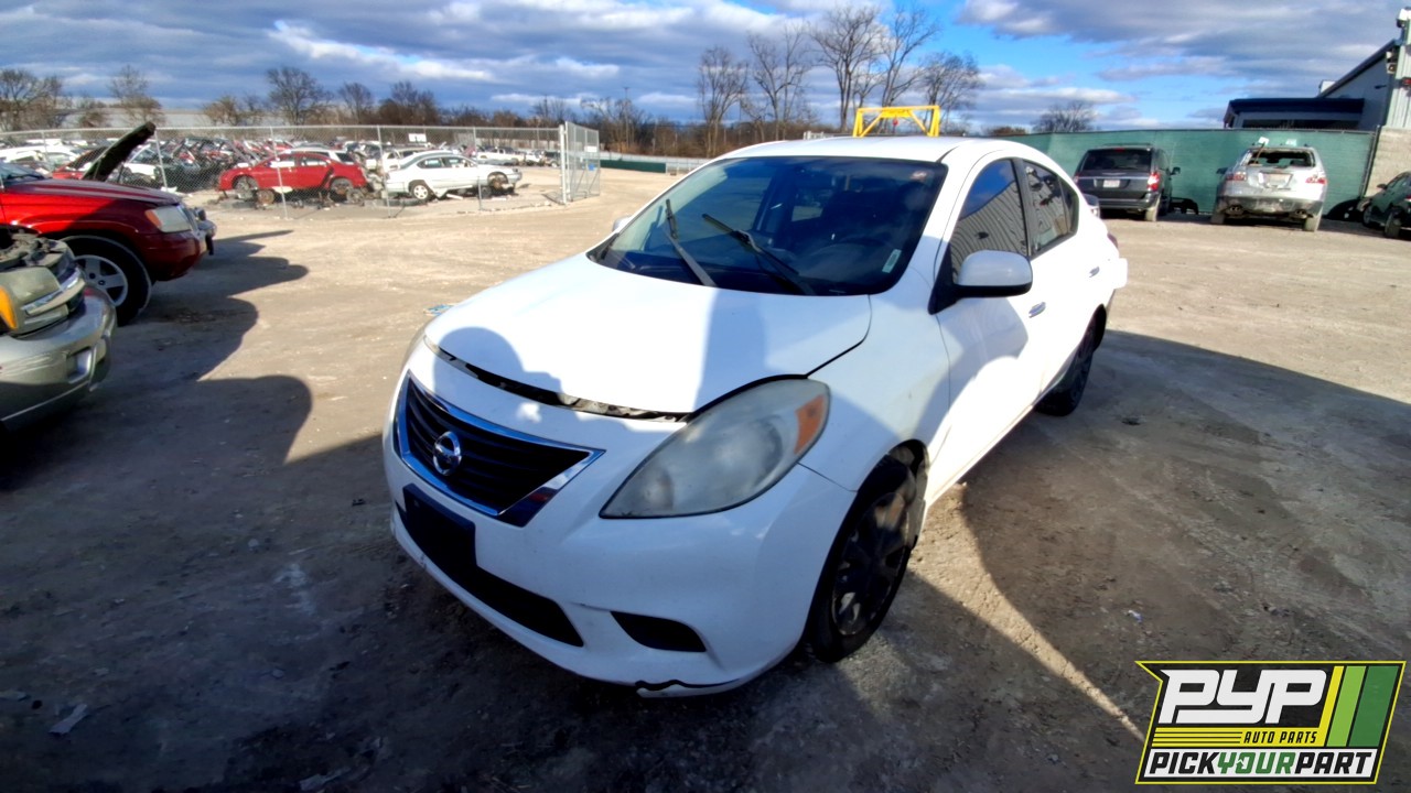 2014 NISSAN VERSA partes disponibles