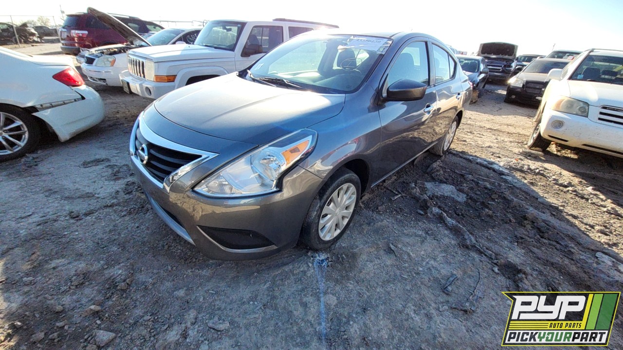 2019 NISSAN VERSA partes disponibles