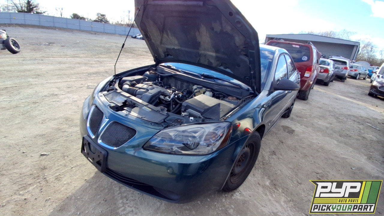 2006 PONTIAC G6 partes disponibles