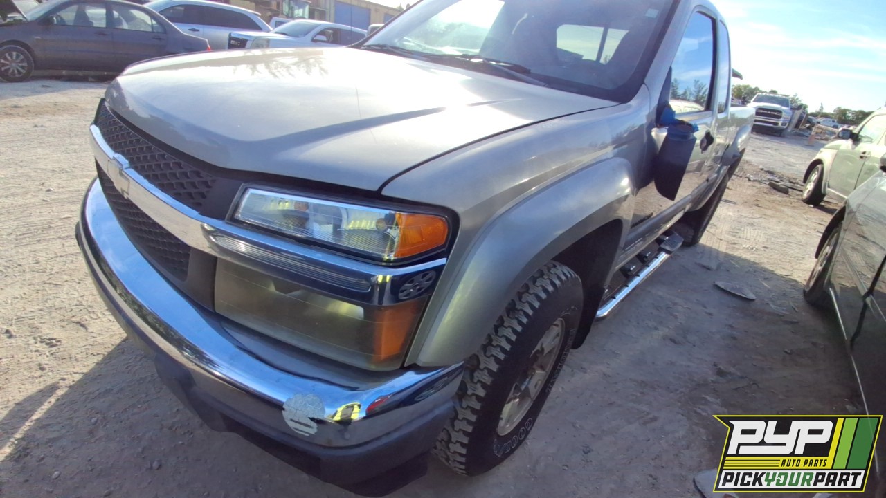 2004 CHEVROLET COLORADO partes disponibles
