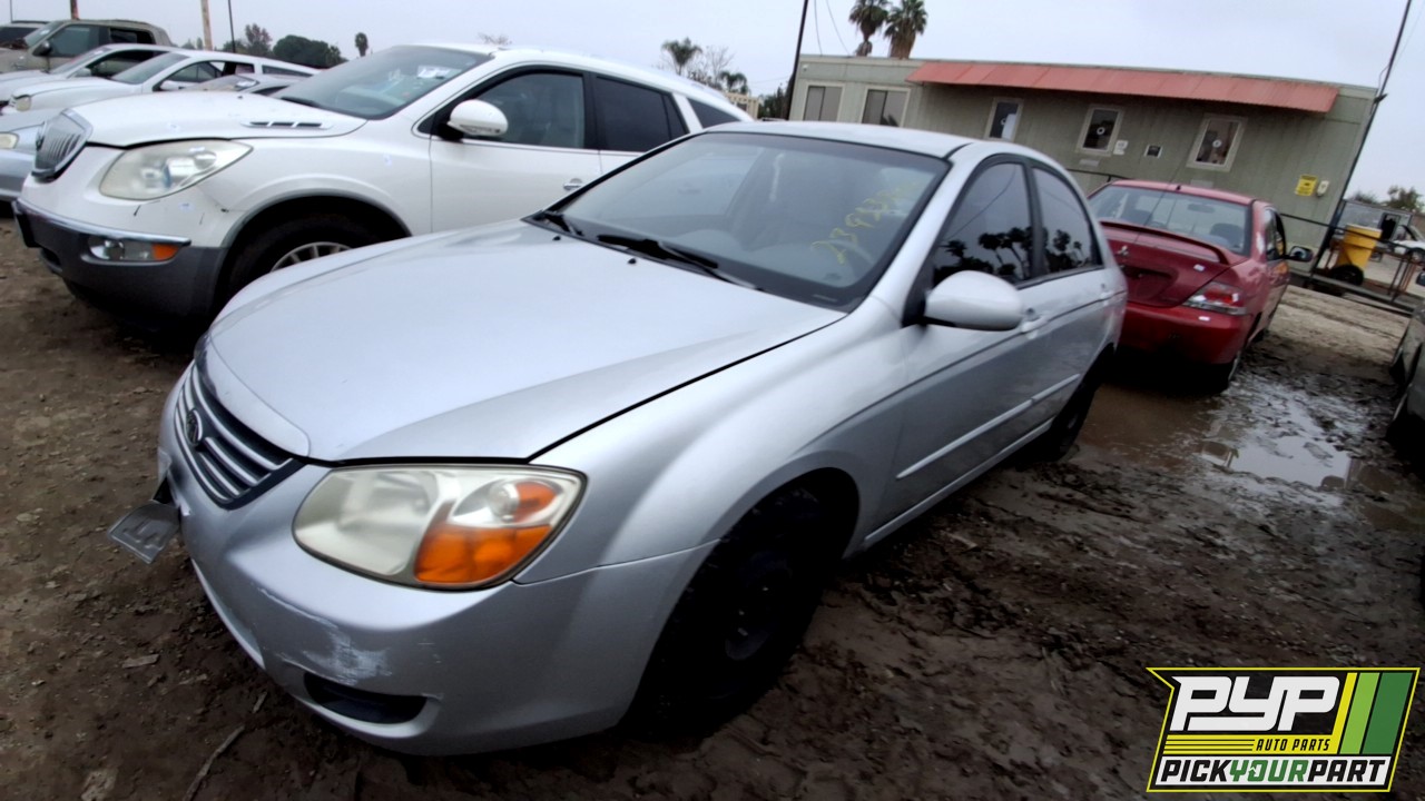 2008 KIA SPECTRA partes disponibles