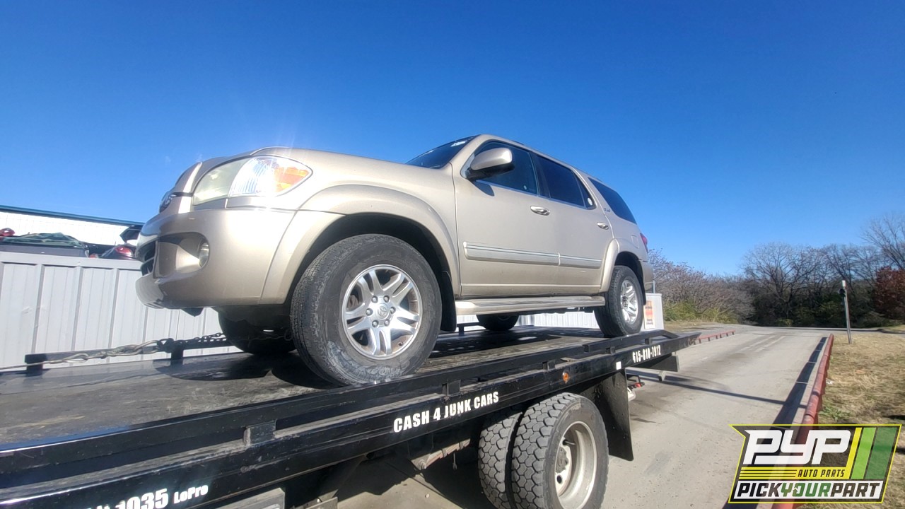 2005 TOYOTA SEQUOIA partes disponibles
