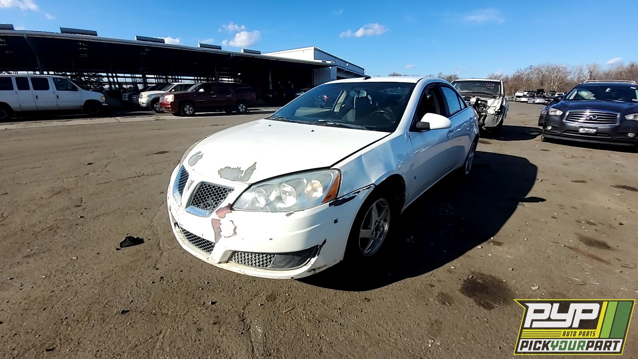 2010 PONTIAC G6 partes disponibles