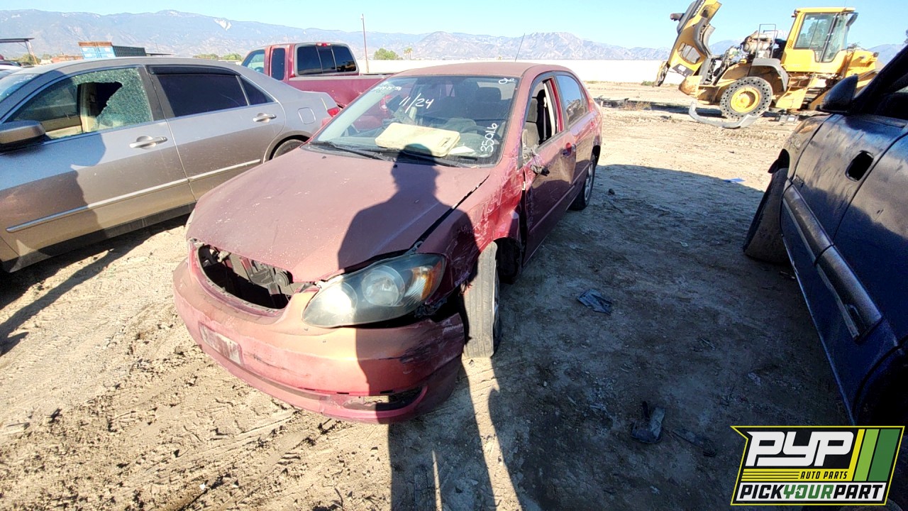 2006 TOYOTA COROLLA available for parts